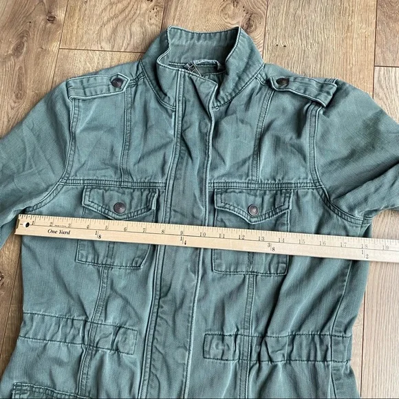 Levis Military Field Jacket Small Olive Green Cotton Fatigue Lightweight Utility - Picture 10 of 11